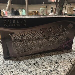 Dublin Crystal Bread Tray